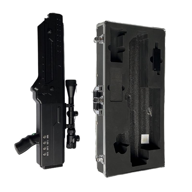  长武手持便携式枪型低空防御反制四通道A型