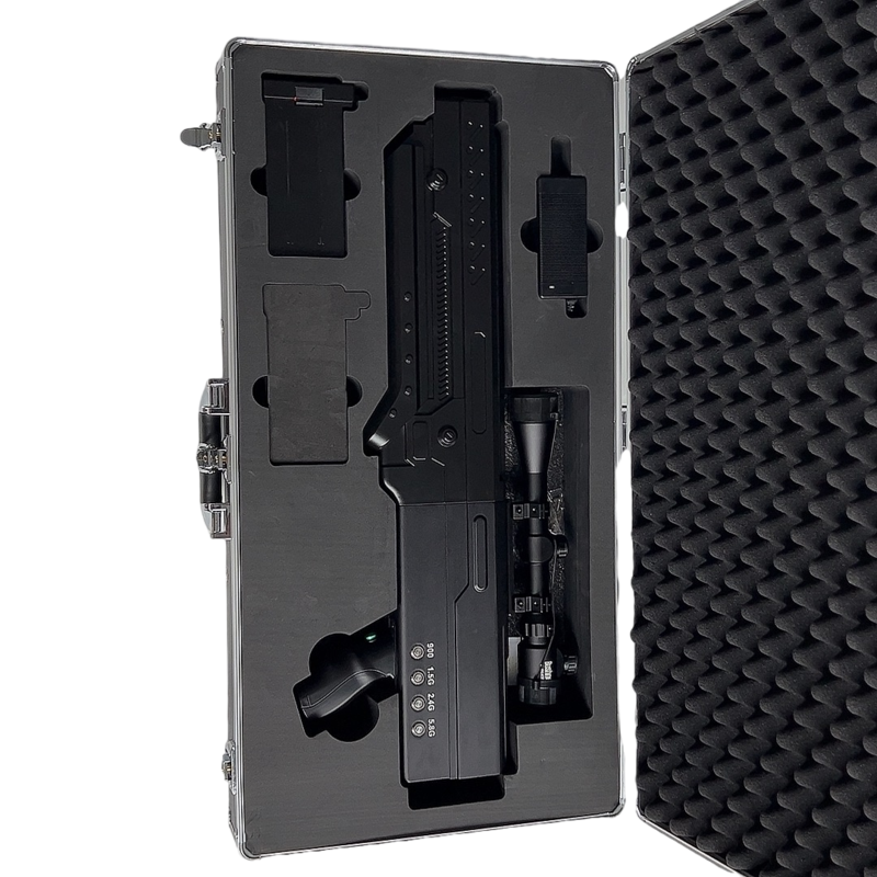  长武手持便携式枪型低空防御反制四通道B型